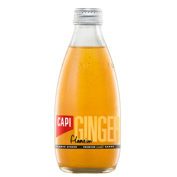 Capi Flamin' Ginger Beer 24 X 250ml Glass - Capi-Flamin-Ginger-2