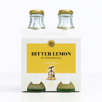 StrangeLove Bitter Lemon 6 X 4pk 180ml Glass - Strangelove-Bitter-Lemon