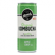 Remedy Cans Kombucha Apple Crisp 24 X 250ml Cans - Remedy-can-apple-180x180